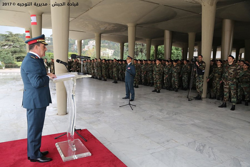 黎巴嫩適逢獨立紀念日，國防部加強軍事行動，以維持國內穩定。   圖：翻攝黎巴嫩政府推特