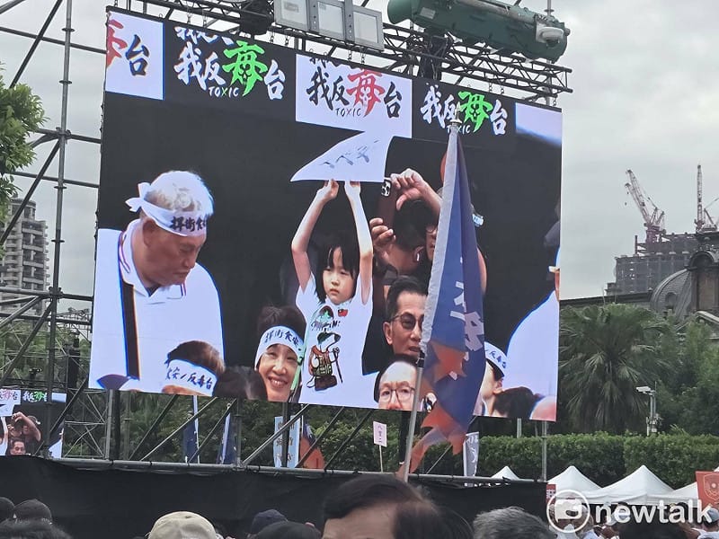 國民黨發動的725凱道集會已經滿出凱道。&nbsp;&nbsp;&nbsp;圖：黃建豪/攝