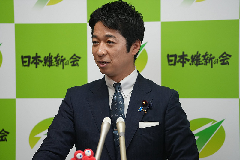  日本維新會共同代表藤田文武。 圖：翻攝自@osaka_ishin Ｘ 