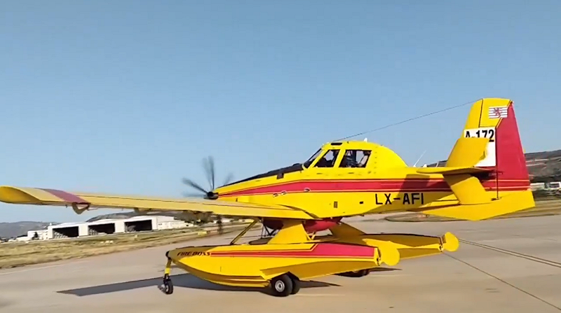  土耳其政府向法國派遣兩架消防飛機，全力協助法國進行空中滅火與救災工作。 圖: 翻攝自 X @NewsArenaIndia 