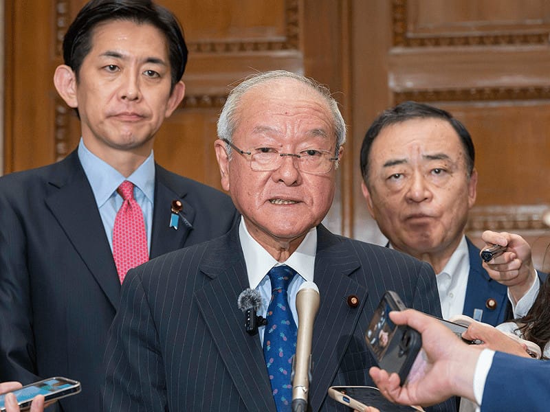  自民黨幹事長鈴木俊一。 圖：翻攝自自民黨官網 