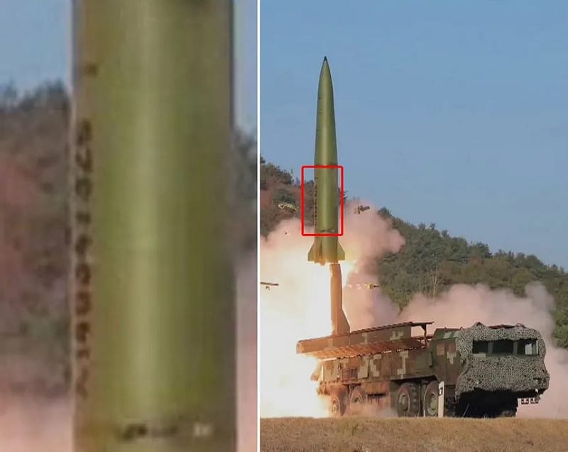 俄軍在近日的空襲行動中,可能使用了北韓製造的 KN-23 彈道飛彈。 圖:翻攝自 X @NOELreports 俄軍在近日的空襲行動中,可能使用了北韓製造的 KN-23 彈道飛彈。 圖:翻攝自 X @NOELreports