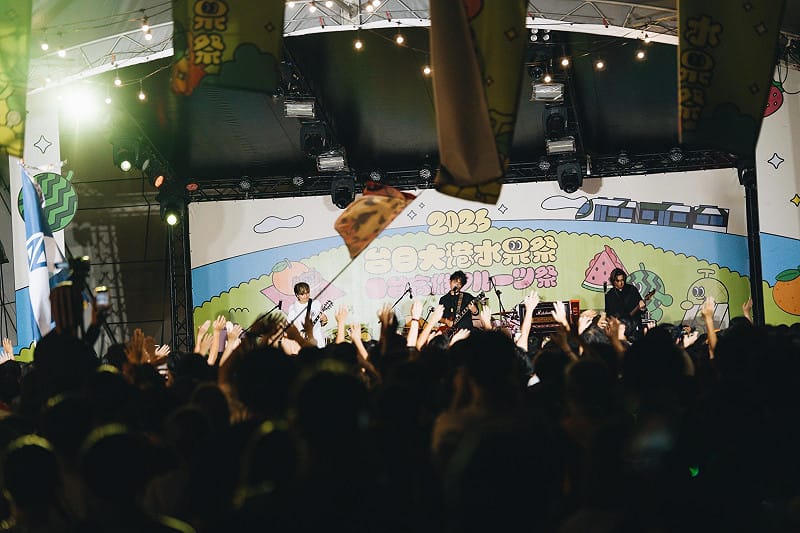 金曲樂團滅火器台日大港水果祭獻唱掀起熱潮 。&nbsp;&nbsp;&nbsp;圖：高雄市行國處／提供