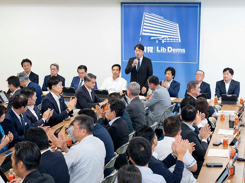 自民黨於3日召開稅制調查會等單位的會議,針對政府的基本方針草案交換了意見。 圖:翻攝自民黨官網 自民黨於3日召開稅制調查會等單位的會議,針對政府的基本方針草案交換了意見。 圖:翻攝自民黨官網
