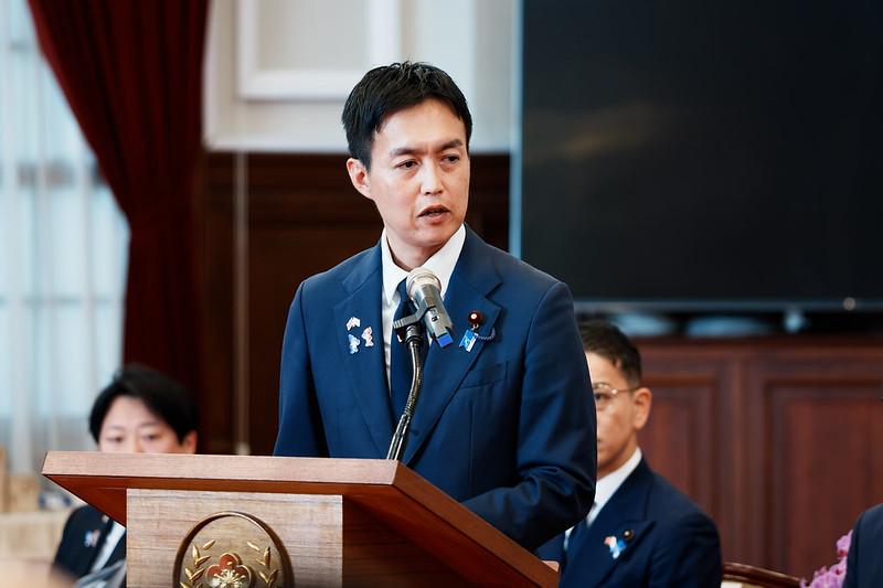 日本眾議員平沼正二郎 圖:總統府提供 日本眾議員平沼正二郎 圖:總統府提供