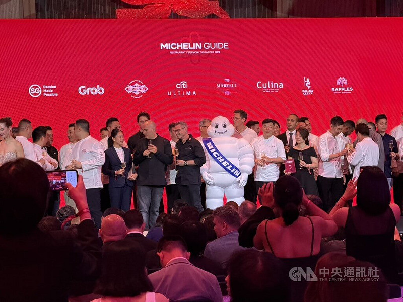 「新加坡米其林指南2026」名單4日揭曉，多家餐廳主廚齊聚。中央社記者吳昇鴻新加坡攝 115年8月4日&nbsp;&nbsp;&nbsp;圖：中央社提供