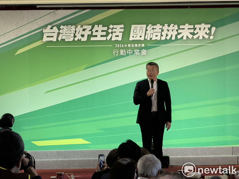  民進黨團總召蔡其昌。 圖：高逸帆／攝 