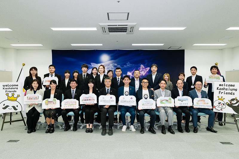 高市府訪團拜會青森縣陸奧市，深化友好城市合作。&nbsp;&nbsp;&nbsp;圖：高雄市行國處／提供