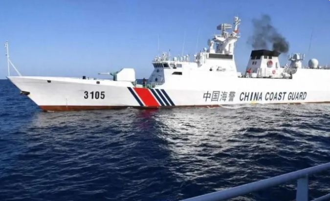 中國南部戰區則在黃岩島領海及周邊海空域組織聯合演訓，中國海警亦在相關海域展開執法演練。&nbsp;&nbsp;&nbsp;圖：翻攝自兵器世界觀
