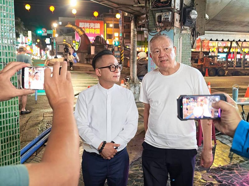 童子瑋趕赴現場了解。&nbsp;&nbsp;&nbsp;圖：童子瑋辦公室/提供 