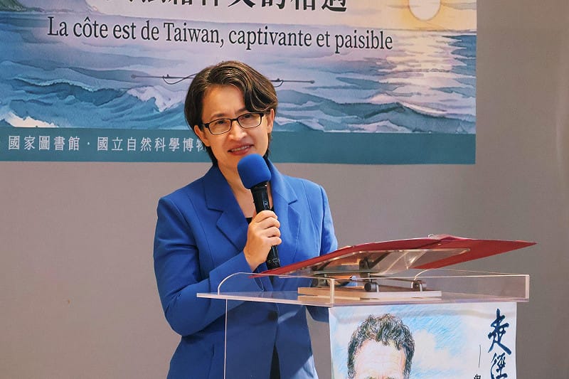 副總統蕭美琴表示，此書具備多重層次的意義，展現了跨越國界的愛，也是珍貴的歷史文化與原住民族部落生活的寫實紀錄。&nbsp;&nbsp;&nbsp;圖：國立自然科學博物館／提供
