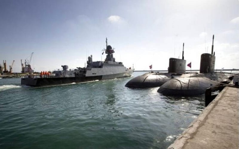 俄軍在敘利亞塔爾圖斯港的海軍基地。&nbsp;&nbsp;&nbsp;圖 : 達志影像 / 美聯社