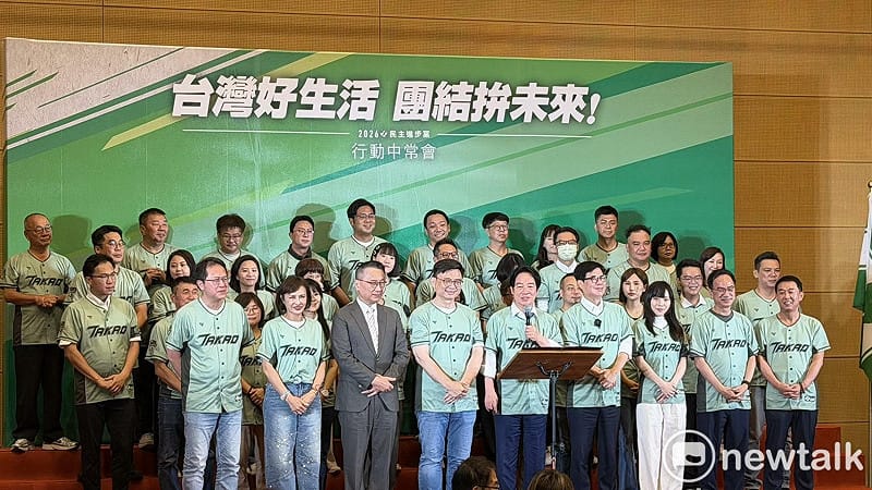  民進黨高雄行動中常會 圖：高逸帆／攝 