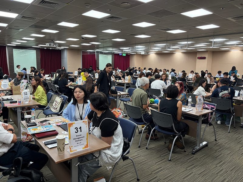 本屆「圖像授權國際買家團」洽商現場交流熱絡。&nbsp;&nbsp;&nbsp;圖：文策院提供