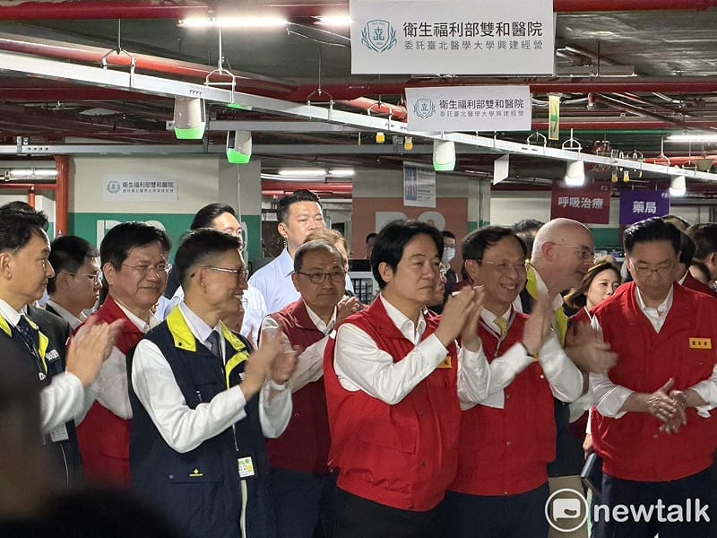  賴清德感謝新北市府、各部會的努力。 圖：高逸帆／攝 