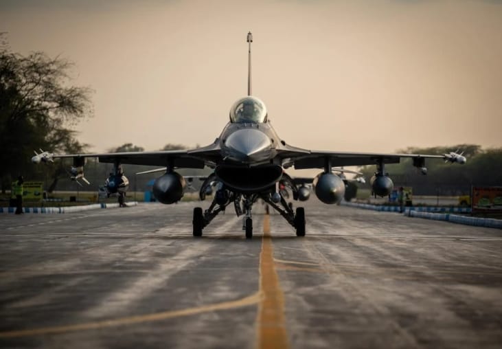 巴基斯坦的F-16戰機。&nbsp;&nbsp;&nbsp;圖 : 翻攝自零度Military