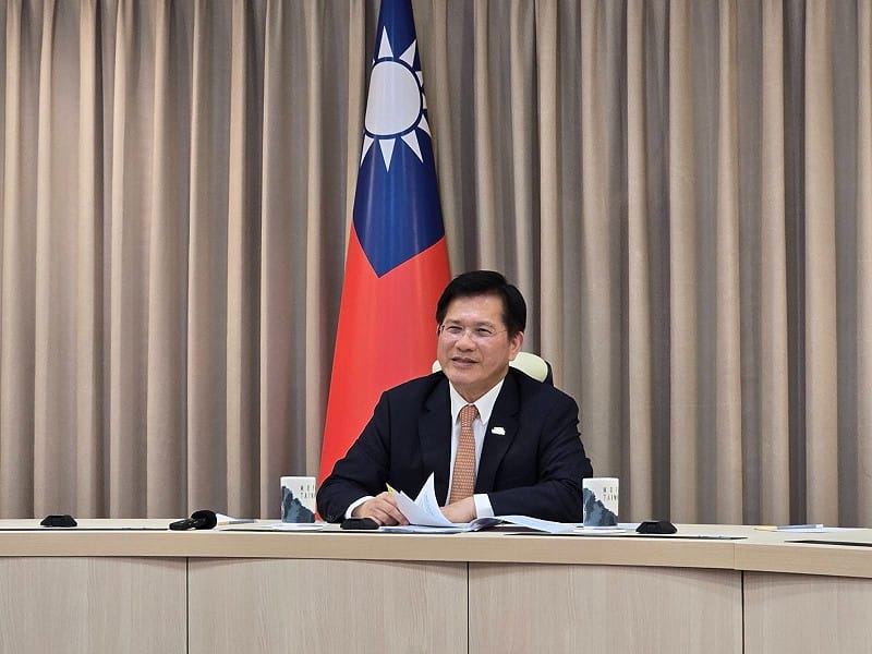 外交部長林佳龍表示，印太第一島鏈的民主及理念相近國家應加強合作，共同因應威權擴張。&nbsp;&nbsp;&nbsp;圖：外交部提供
