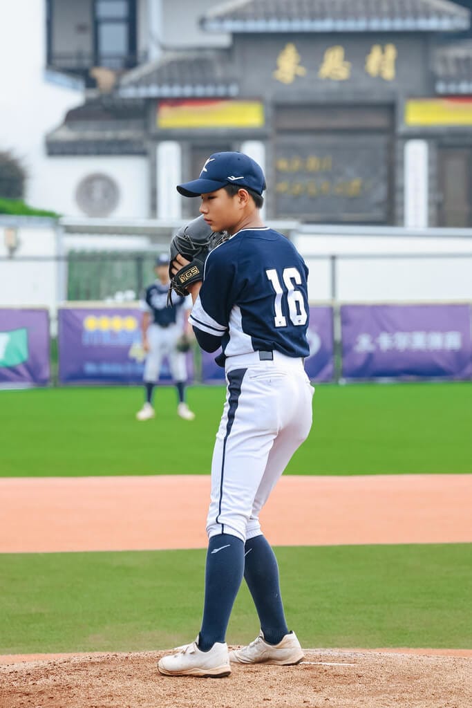 2026第12屆亞洲少棒錦標賽，15日由韓國與中國爭季軍，韓國隊先發投手呂夏俊（Yeo Hajun，音譯）投5.2局無失分，終場韓國以4比0搶勝，他也拿下勝投。（中國棒球協會提供）中央社記者謝靜雯傳真　115年8月15日&nbsp;&nbsp;&nbsp;
