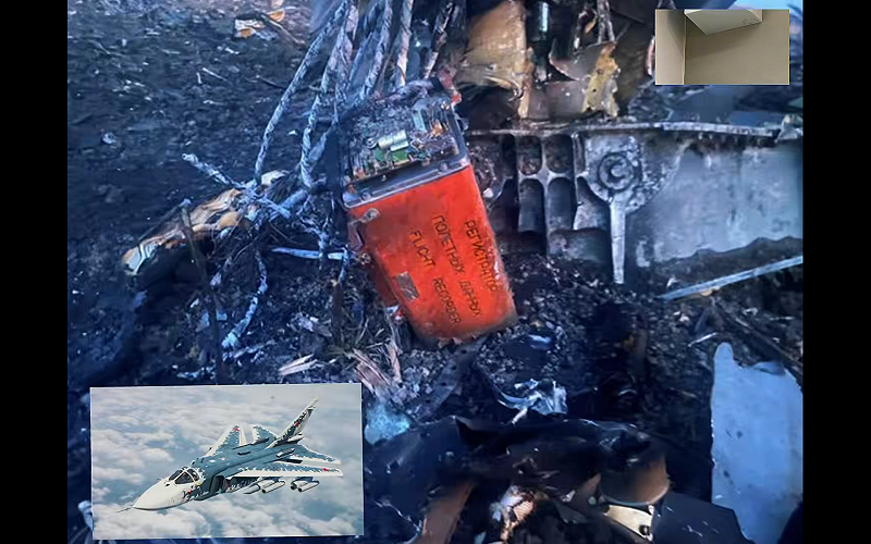 烏克蘭空軍近期也發生一起蘇-24M 轟炸機墜毀事故。烏克蘭國家調查局已完成對 6 月 16 日墜機事件飛行記錄器的解碼，初步數據顯示，飛機左翼控制系統部分組件在飛行過程中發生故障。&nbsp;&nbsp;&nbsp;圖:翻攝自影片