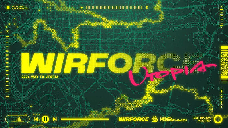 WirForce 2026 集結多家品牌夥伴，打造多元數位娛樂年度盛會。&nbsp;&nbsp;&nbsp;圖：4Gamers就肆電競提供