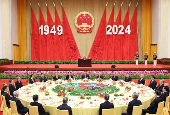 多名中共退休高層出席了這場紀念活動，但前全國政協主席李瑞環並未現身。 圖:翻攝自X帳號@cskun1989