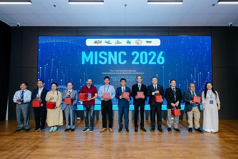 高雄大學參與由FPT University, Vietnam協辦的MISNC 2026國際研討會。&nbsp;&nbsp;&nbsp;圖：國立高雄大學／提供