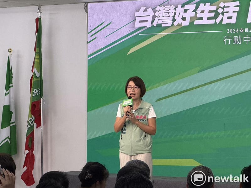 民進黨彰化行動中常會。圖為民進黨立委黃秀芳&nbsp;&nbsp;&nbsp;圖：高逸帆／攝