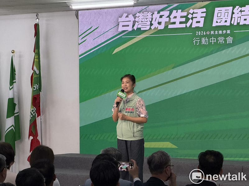 民進黨彰化行動中常會。圖為民進黨立委陳秀寳&nbsp;&nbsp;&nbsp;圖：高逸帆／攝