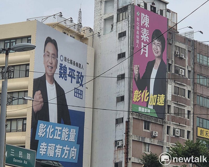 魏平政與對手陳素月的民調差距巨大，且始終無法拉近。&nbsp;&nbsp;&nbsp;圖：黃建豪/攝