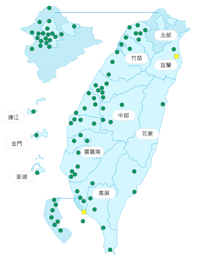 環境部公布各地空氣品質概況。&nbsp;&nbsp;&nbsp;圖：環境部提供