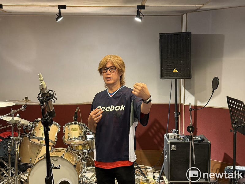 金曲歌手、資深音樂人吳永吉&nbsp;&nbsp;&nbsp;圖：高逸帆／攝