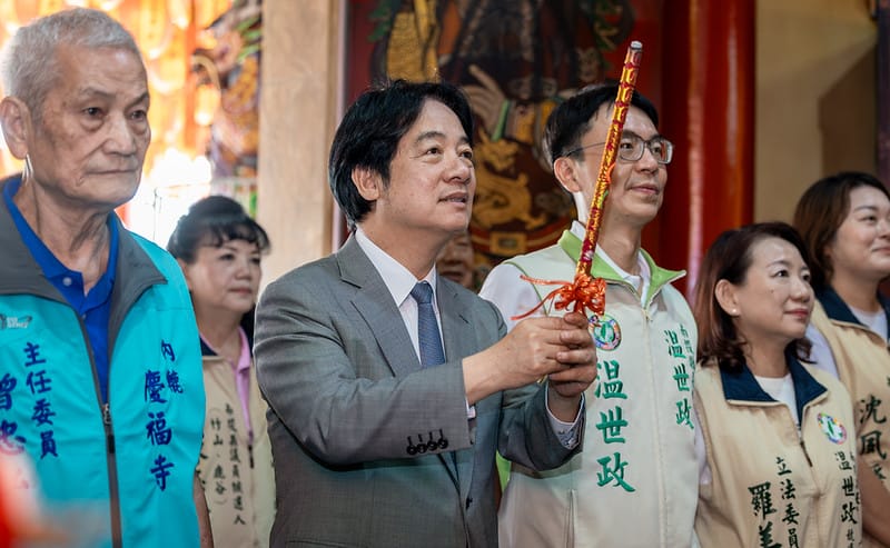 酸許淑華？賴清德：温世政當縣長「會讓黑道、財團都離開縣政府」