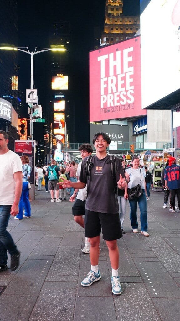 台灣籃球女將米靖恩旅美，盼未來站上美國女子職籃舞台。（米靖恩提供）中央社記者張欣瑜舊金山傳真　115年8月23日&nbsp;&nbsp;&nbsp;