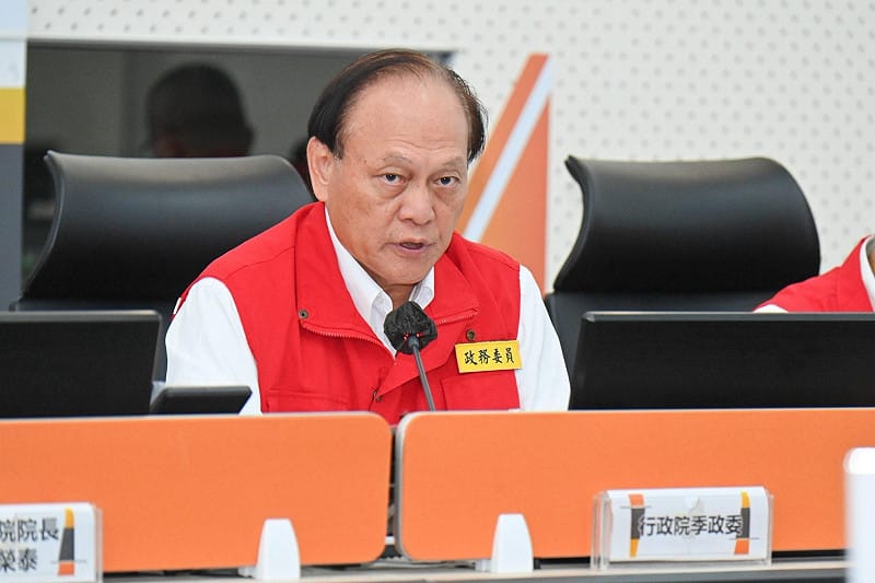 政委季連成擔任指揮官&nbsp;&nbsp;&nbsp;圖：行政院提供