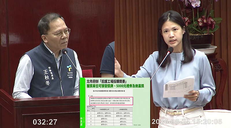 翁曉玲砍預算波及弱勢嗆情勒!她揭蔣萬安辦局處庇護工場採購賽:別雙標!