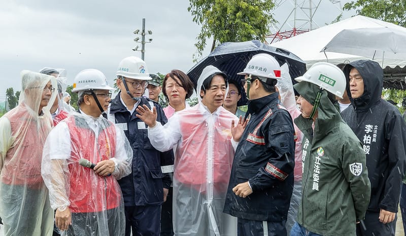 關心高雄永安治水及農漁民災損　賴清德支持增設抽水站、蓄水池