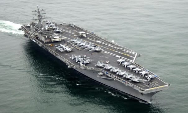 在 2030 年前後，美軍將退役兩艘尼米茲級航母，進一步降低海軍整體的戰鬥能力。&nbsp;&nbsp;&nbsp;圖：翻攝自 騰訊網 軍武次位面