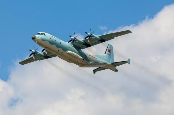  解放軍空警-500預警機。 圖 : 翻攝自零度 Military 