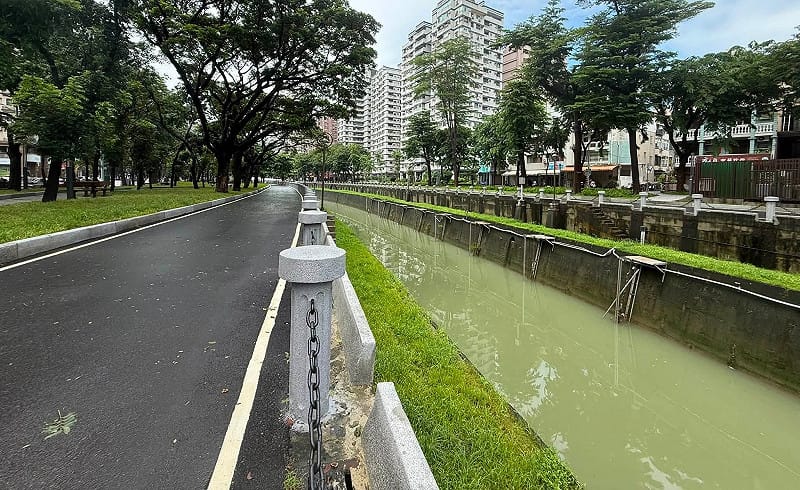 張博洋期待年底完工的愛河親水廊道成為高品質水岸生活示範區。&nbsp;&nbsp;&nbsp;圖：取自張博洋臉書