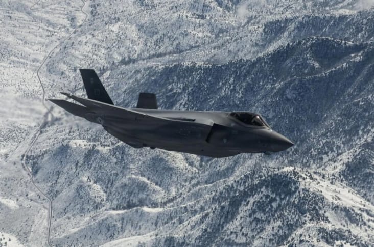 美軍F-35隱形戰機。&nbsp;&nbsp;&nbsp;圖 : 翻攝自零度Military
