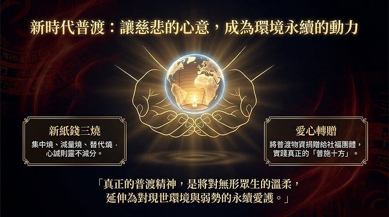 環保祭祀愛心做公益。&nbsp;&nbsp;&nbsp;圖：內政部提供