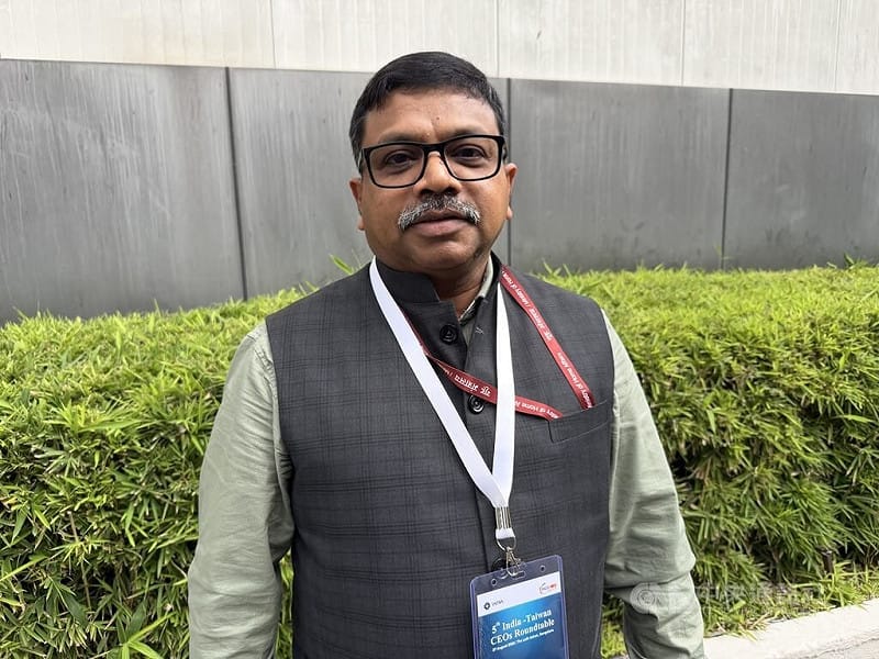 印度馬德雅邦（Madhya Pradesh）政府產業政策暨投資促進廳秘書長金斯利（John Kingsly）（如圖）希望能與台灣增加在半導體上的合作，結合雙方優勢，創造雙贏局面。中央社記者李晉緯班加羅爾攝　115年8月27日&nbsp;&nbsp;&nbsp;圖：中央社提供