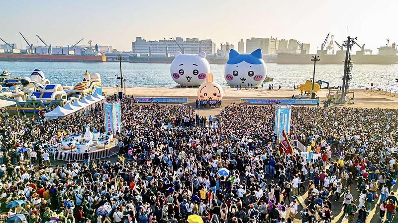 吉伊卡哇，吸引逾600萬人次、創造逾100億元效益。&nbsp;&nbsp;&nbsp;圖：高雄市觀光局／提供