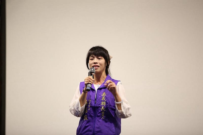 吳品叡向在場基層幹部與支持者誠摯請託。&nbsp;&nbsp;&nbsp;圖：國民黨/提供