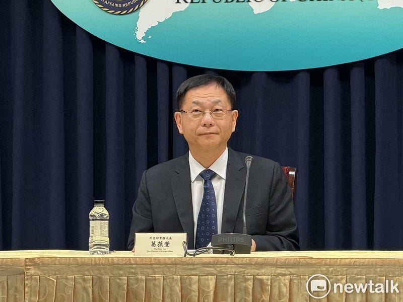  外交部常務次長葛葆萱。 圖：高逸帆／攝 
