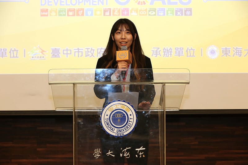 主席團總召劉諼已連續四年參與台中模聯。&nbsp;&nbsp;&nbsp;圖：東海大學/提供