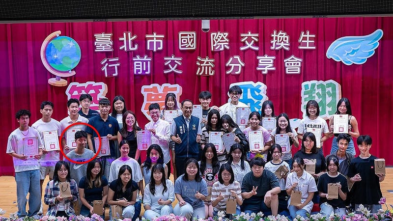 蔣得立獲交換生補助 他揭要附「家長同意書」:蔣萬安編預算發錢給兒子?