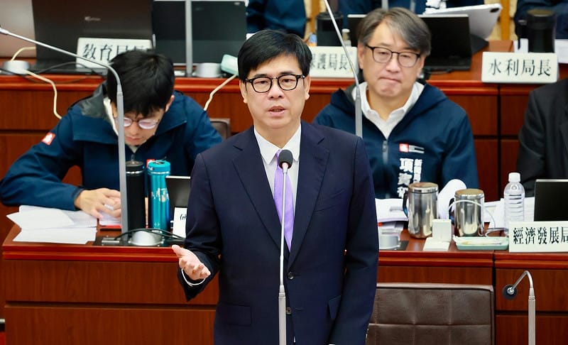 陳其邁表示，白埔將成為南部半導體S廊帶下一階段發展的重要節點。&nbsp;&nbsp;&nbsp;圖：高雄市經發局／提供