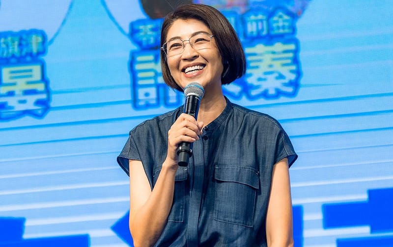 「神力女超人」許淑華南下高雄力挺柯志恩。&nbsp;&nbsp;&nbsp;圖：柯志恩競辦／提供