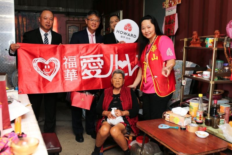 廖國宏用實際行動回饋地方。&nbsp;&nbsp;&nbsp;圖：台中福華飯店/提供